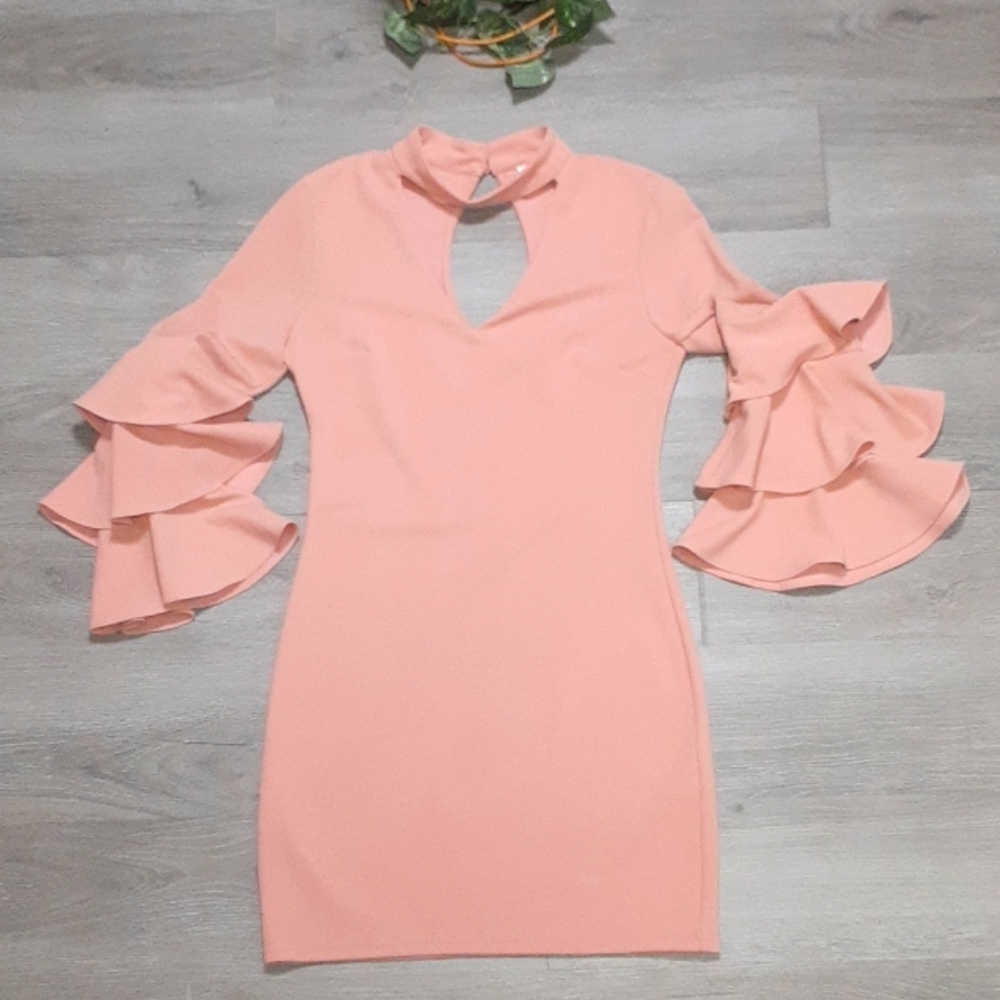 Jealous Tomato Bell Sleeve Dress - Picture 7 of 10